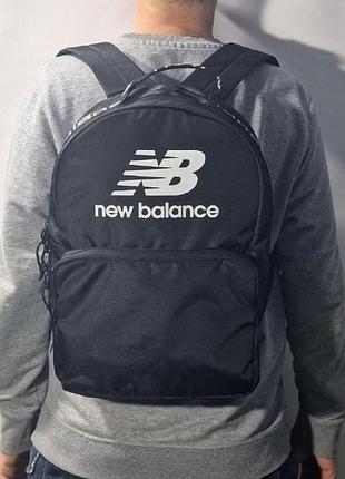 Рюкзак черный городской спортивный new balance