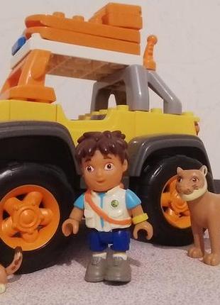 Конструктор mega bloks. go diego go. 3