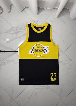 Баскетбольна майка los angeles lakers lebron james 23 primark nba m