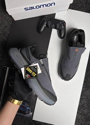 Чоловічі кросівки salomon odyssey elmt advanced gtx grey black