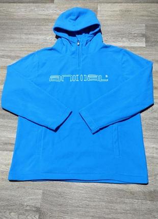 Мужское тёплое флисовое худи animal , размер 2xl-3xl .
