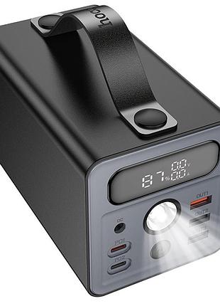 Портативное зу power bank hoco j138 22.5w+pd20w+dc12v 60000 mah black