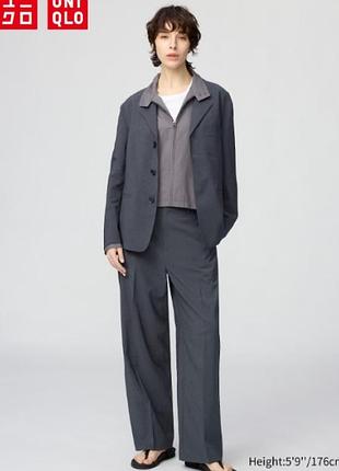 Штани прямого крою uniqlo