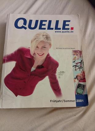 Каталог quelle 2001 р
