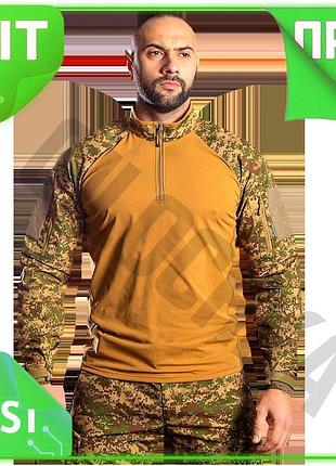 Ve бойова сорочка camotec raid new version тактична m камуфляж для армії і військових дихаюча сорочка n6w_ver