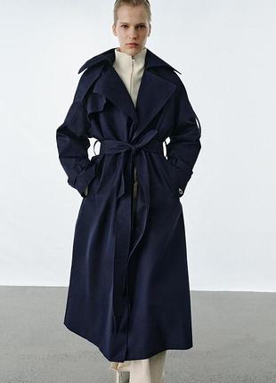 Тренч оверсайз zara