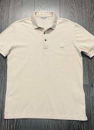 Moncler maglia мужская поло классическое с логотипом футболка коттон m