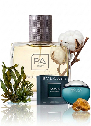 Туалетная вода ra 153 aqva pour homme от bulgari ra group 👔 объём 100мл