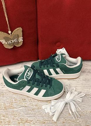 Шкіряні фірмові кросівки adidas campus 36р.