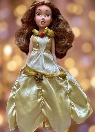 Интерактивная шарнирная кукла белль disney playmates красавица и чудовище
