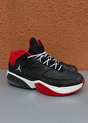 Оригінальні баскетбольні чоловічі кросівки nike air jordan max aura 3 43-44 розмір 28 см чорного кольору