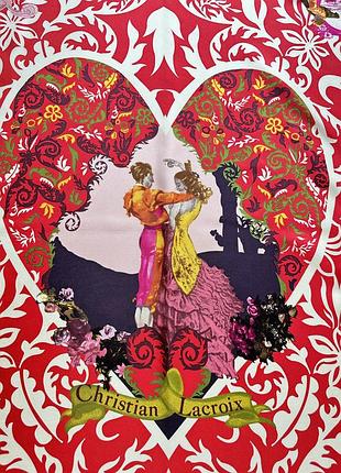 Шовкова хустка christian lacroix.