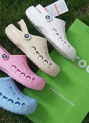Жіночі шльопанці сабо crocs