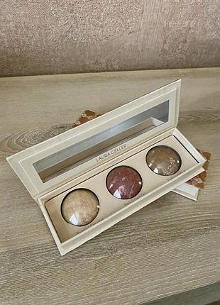 Набір для макіяжу laura geller geller’s greatest lift-n-glow baked face trio