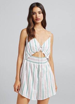 Bershka — комбінезон у смужку