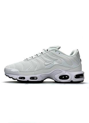 Мужские кроссовки nike air max plus tn white