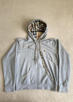 Кофта чоловіча burberry сіра,розмір s