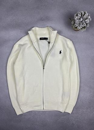 Кардиган polo білий
