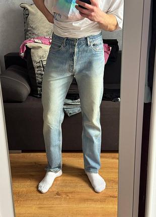 Джинси levis 501 сині