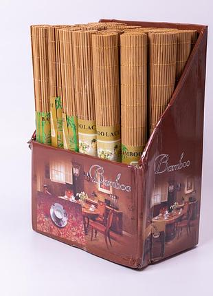 Сервировочные салфетки из бамбука, набор 24 шт 45×30 см для кухни и праздничного стола hb-40-6