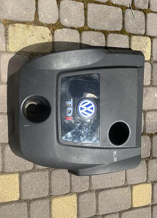 Декоративна накладка кришка мотора vag 1.9 tdi vw passat b5 b5+ audi skoda