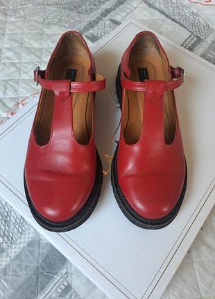 Туфли мэри джейн от te. shoes из гладкой натуральной кожи р. 39