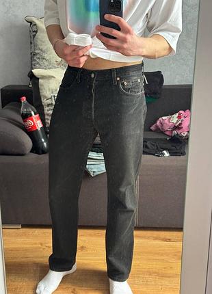 Джинси levi's 501 чорні