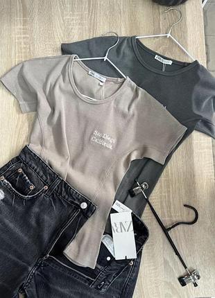 Топи у рубчик від zara