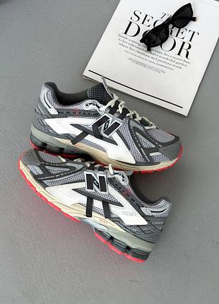 New balance 1906a grey drift red