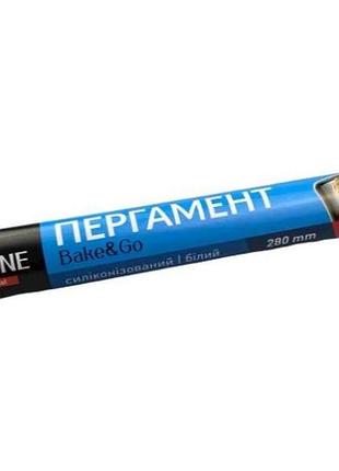 Пергамент для випікання 10м білий 28см силікон тм proline