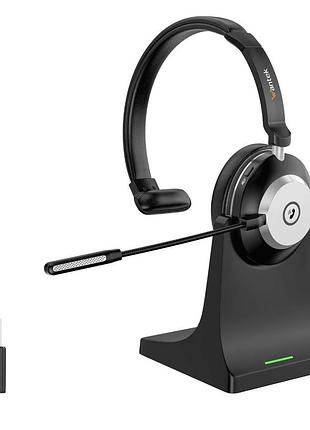 Bluetooth гарнітура wantek hsm-wk881btc з мікрофоном та зарядною базою, без usb-адаптера (без флешки)