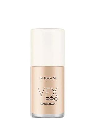 Тональна основа farmasi vfx pro camera ready foundation 01 cool ivory, 30 мл