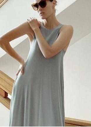 Сукня майка асиметрична zara