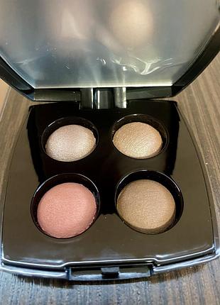 Палетка тіней laura geller baked eyeshadow quad pink buttercream – нова