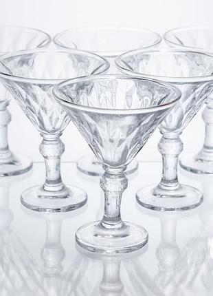 Набір креманок classic elegance 6 штук по 215 мл коктейльні hp-17-57