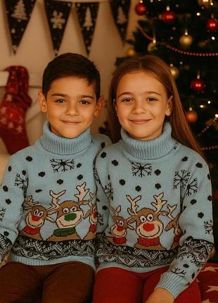 Світер новорічний 11-12.12-13 14-15 років