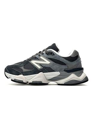 Кросівки чоловічі new balance 9060 grey white