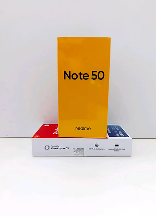 Realme note 50 4/128 черный