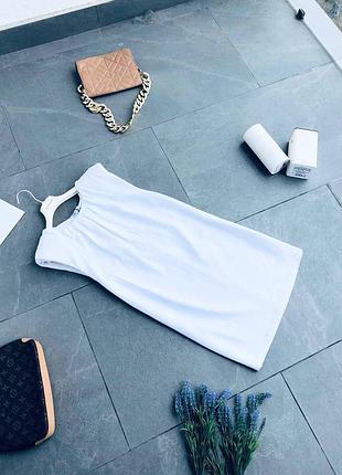 Біла сукня zara
