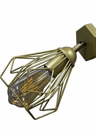 Бра в стиле лофт msk electric milan nl 538-1 g