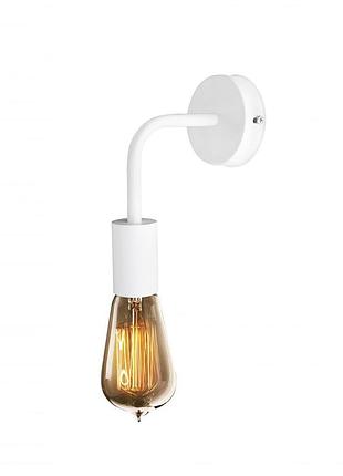 Бра в стиле лофт белого цвета msk electric asket nl 1440 w