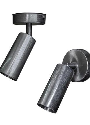 Світильник у стилі лофт msk electric tube спот із поворотним механізмом nl 1105-1 silver