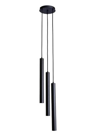 Світильник msk electric elegant підвісний на круглій основі nl 4045-3r bk