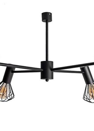 Люстра msk electric diadem на четыре плафона nl 22152-4 bk