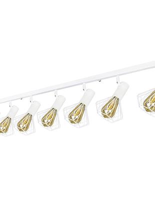 Світильник лофт msk electric diadem стельовий nl 22151-7 wh