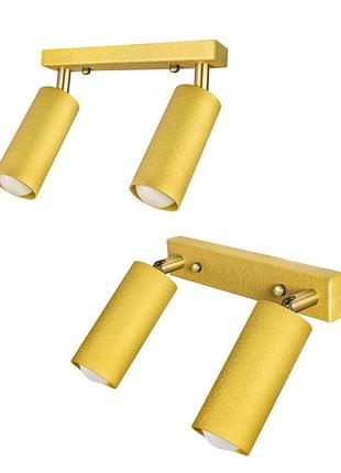Світильник msk electric tube спот із поворотними механізмами mr 1105-2 gd