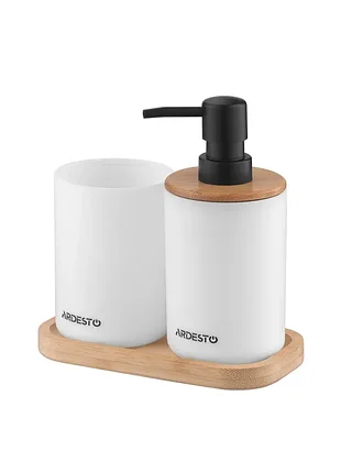 Набір для ванної кімнати minimalism 3 предмети  ardesto