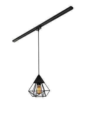 Світильник у стилі лофт msk electric crystal з кріпленням на шинопровід nt 0535