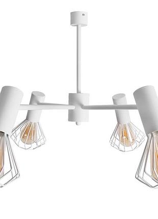 Люстра msk electric diadem на шість плафонів nl 22152-6 wh