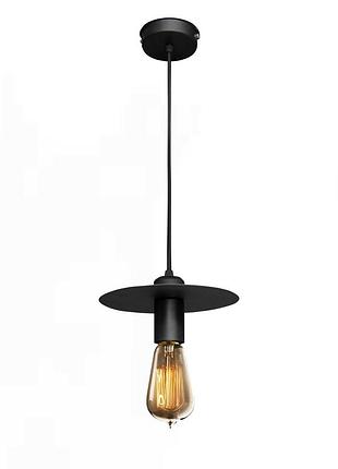 Светильник подвесной в стиле лофт msk electric disk nl 2009 bk